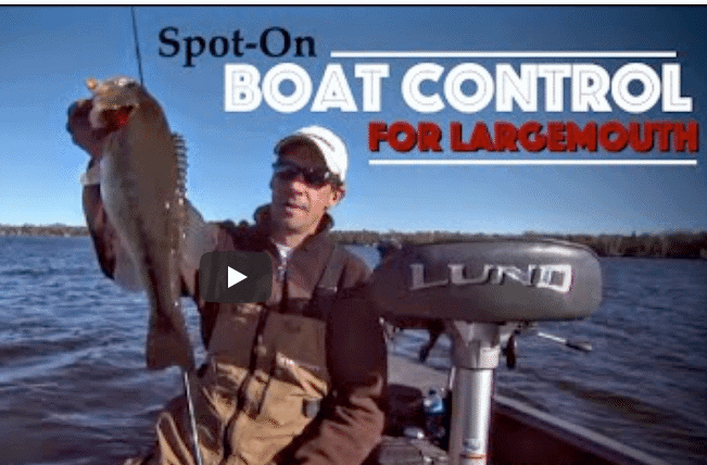 Spot-on Boat Control for Fall Largemouth