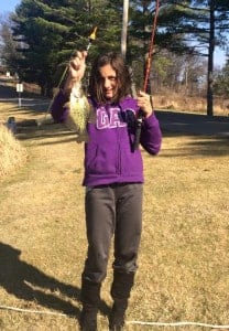 Young Girl with Crappie