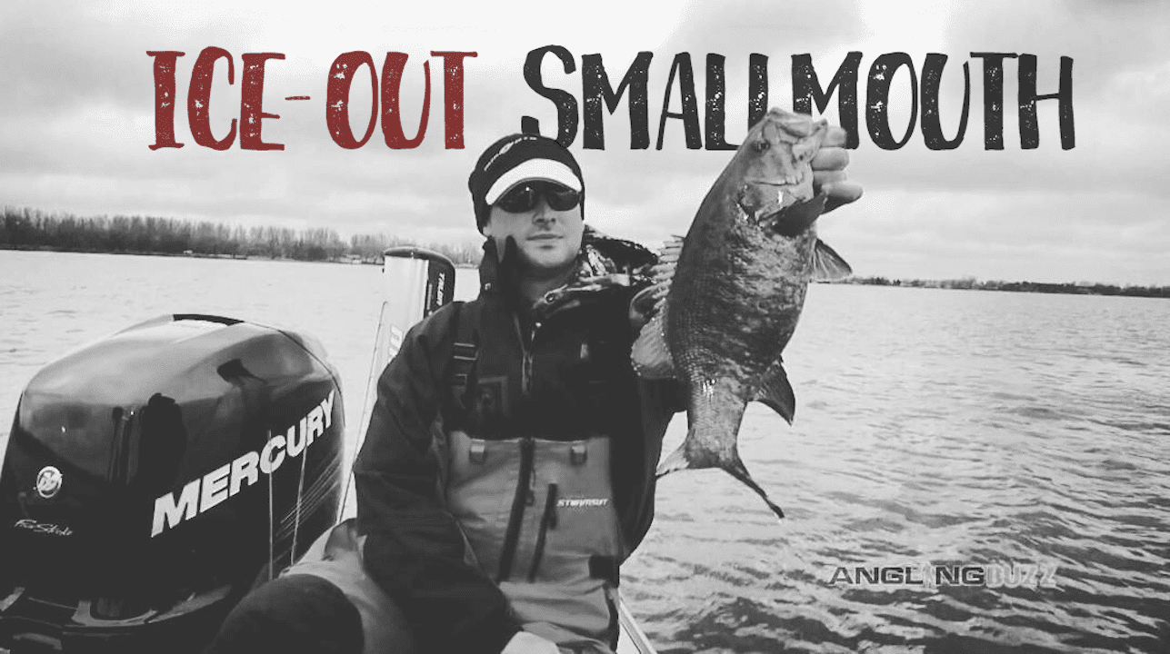 Ice Out Smallmouth bass