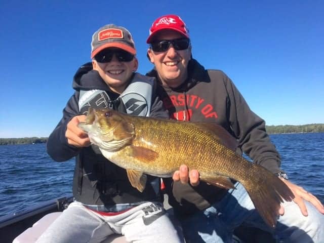 Northern Wisconsin smallmouth bass