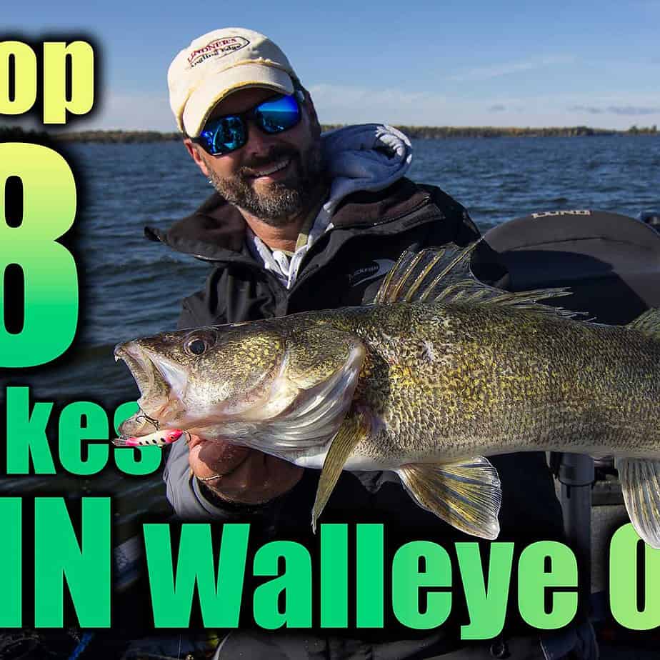 top 8 lakes for Minnesota walleye opener
