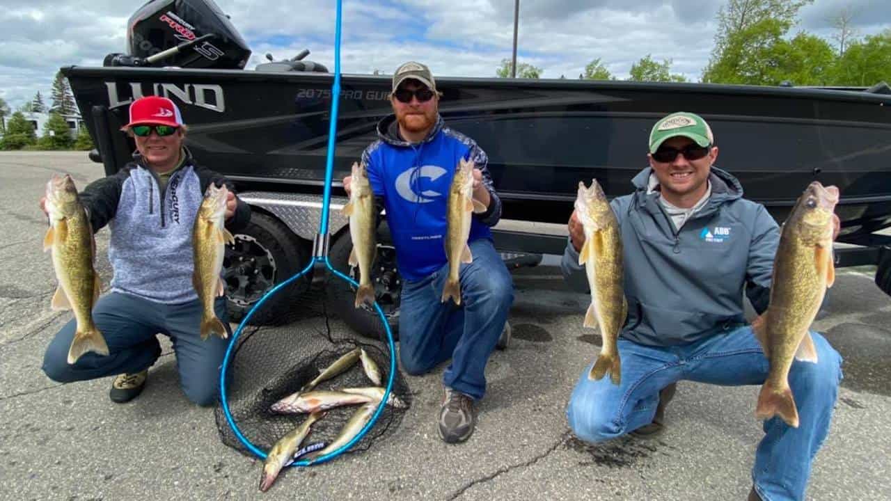 Fishing Report for Walleyes on Leech Lake