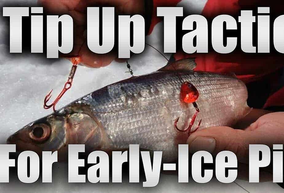 Tip Up Flag trick for Ice Fishing 