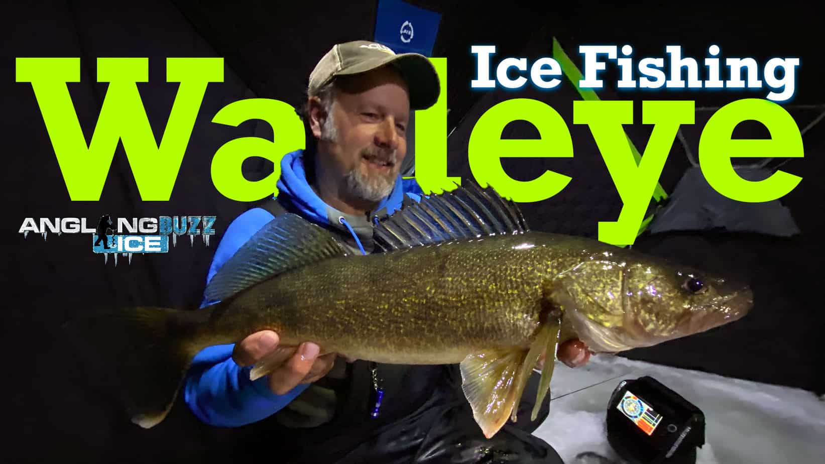 Ice Fishing Walleye, Deadly Winter Tactics