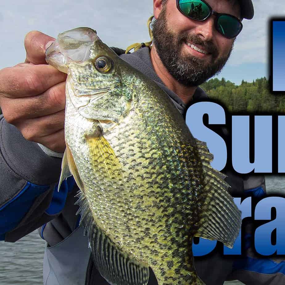 Targeting Mid Summer Crappies, Crappie Tactcis