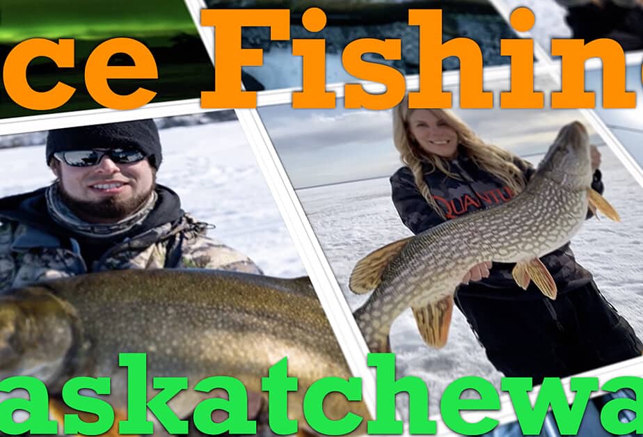 ice fishing Saskatchewan