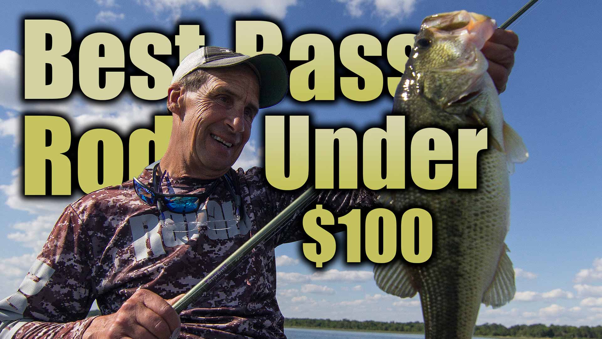 Bass fishing equipment 3 x rods 2 x reals plus much more