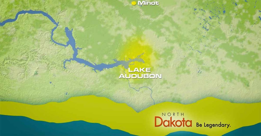 lake Audubon north Dakota fishing destinations 