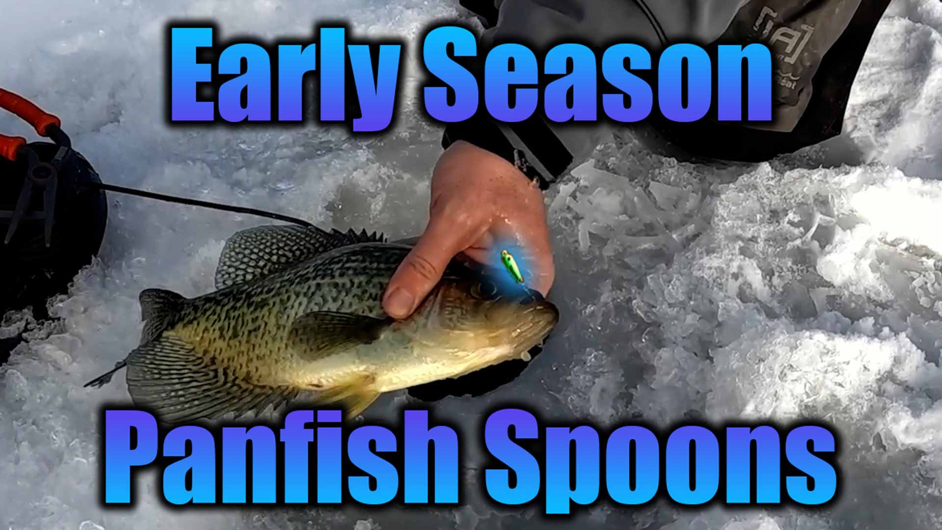 panfish on spoons