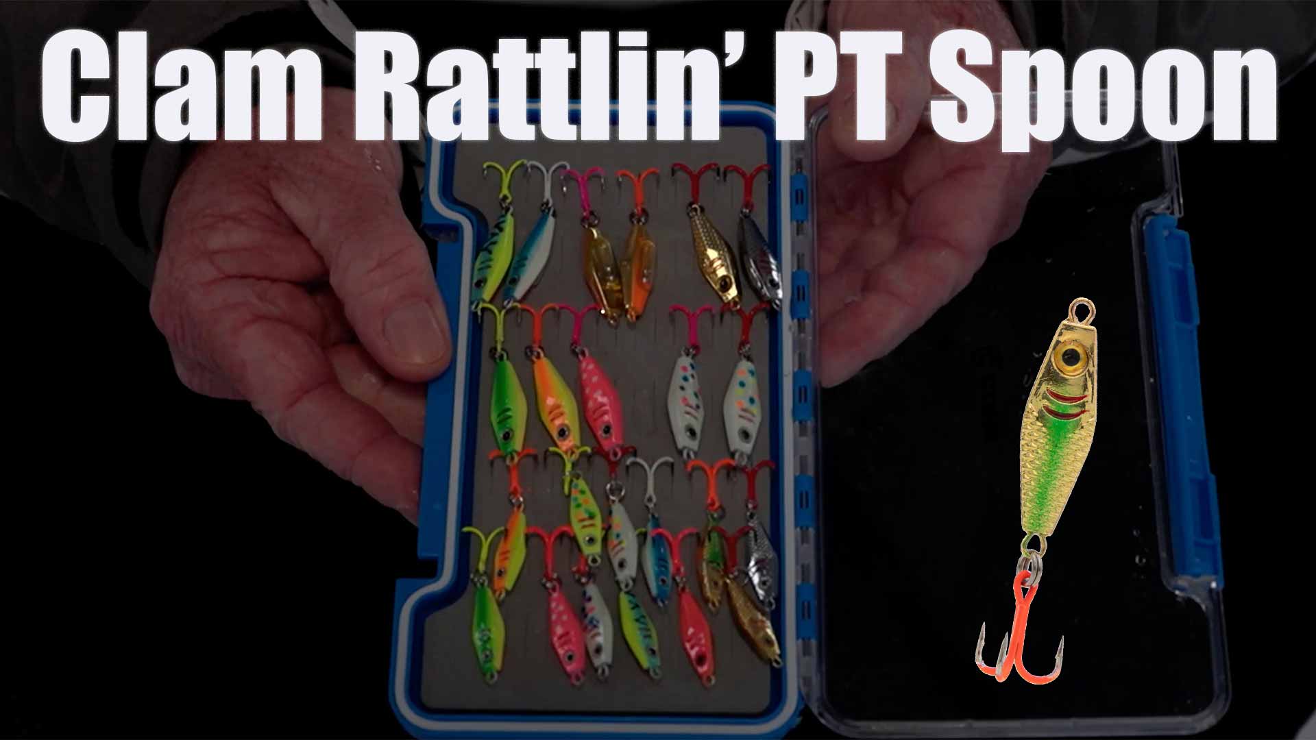 Clam Pro Tackle Rattlin' PT Spoon AnglingBuzz