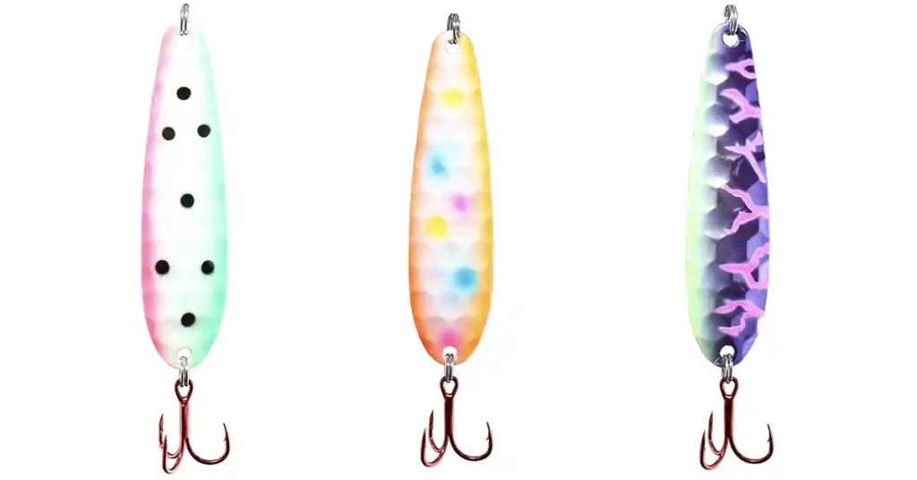 Top 5 Lake Winnipeg Baits 5 peg flutter spoon