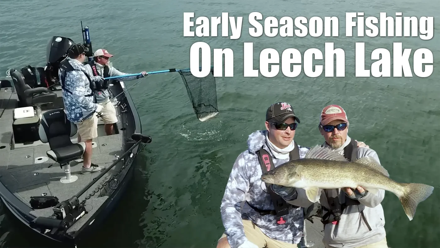 Early Season Fishing On Leech Lake