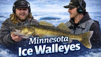 Early Ice Walleye Strategies Big Fish Lakes Modern Ice Tactics