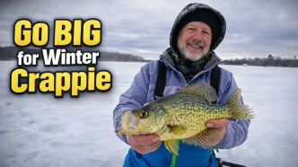 Chasing Big Crappies with Frostbite Lures