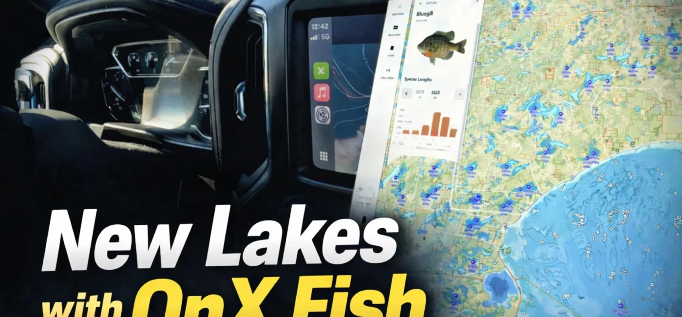 How to Find Fish on New Lakes Using the OnX Fish App