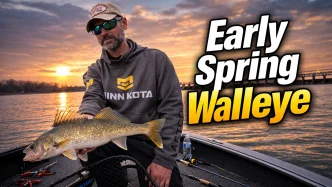 early spring walleye