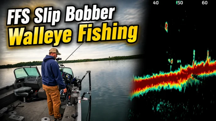 slip bobber walleye