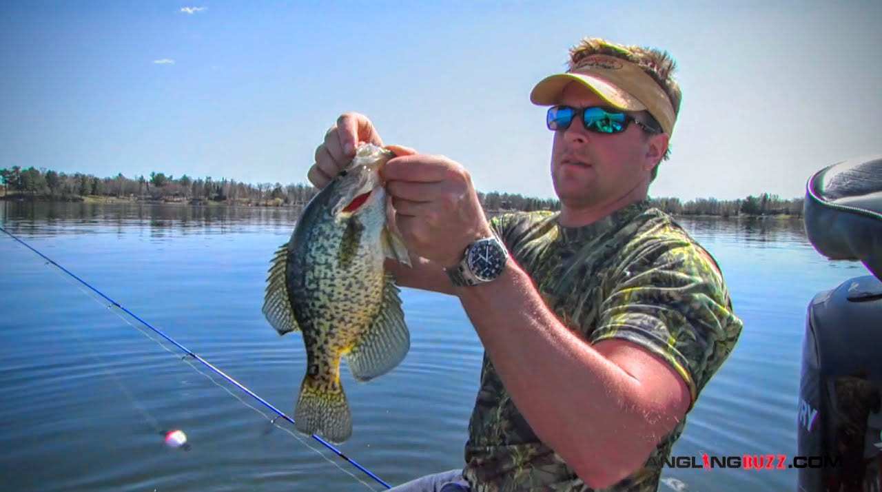 Locating Prespawn Crappies Based on Water Temperature (38-58F)