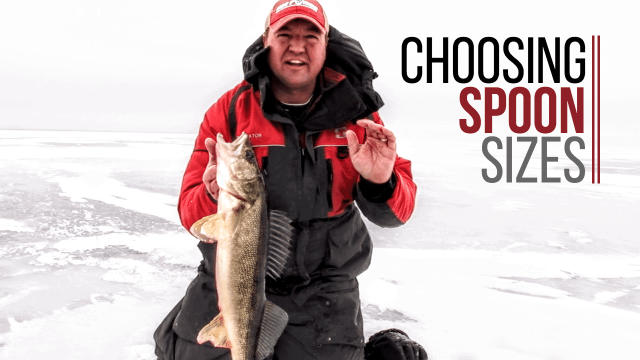 Choosing Spoon Sizes for Ice Fishing Walleyes AnglingBuzz