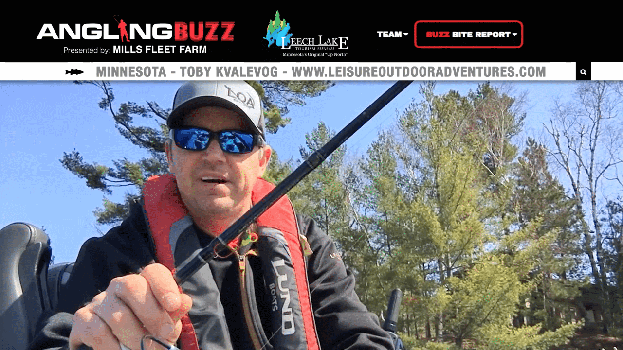 Leech Lake (MN) Fishing Report – Toby Kvalevog