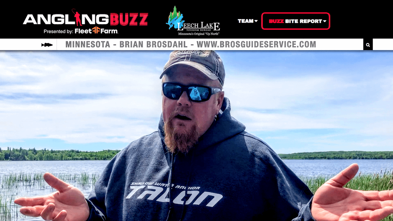Leech Lake (MN) Fishing Report – Brian Brosdahl