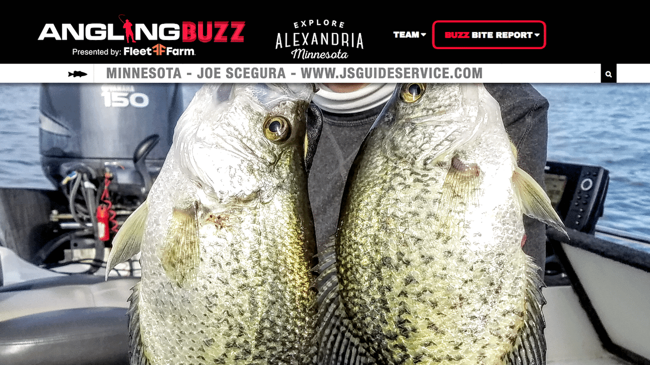 Alexandria Area (MN) Fishing Report – Joe Scegura