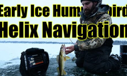 Early Ice Navigation: Humminbird Helix